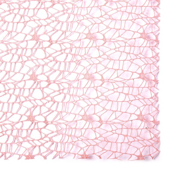 Dekostoff Netz, rosa