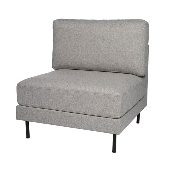 Sofa-Mittelelement Lio, modular, grau