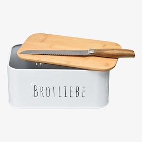 Boîte à pain avec couteau