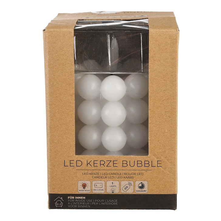 LED-Kerze Bubble