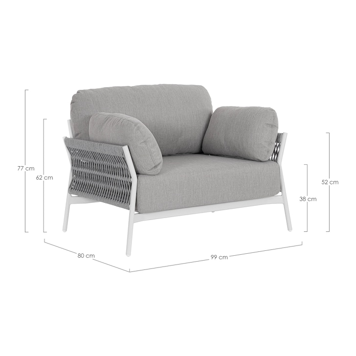 Bizzotto Outdoor-Loungesessel Pardis