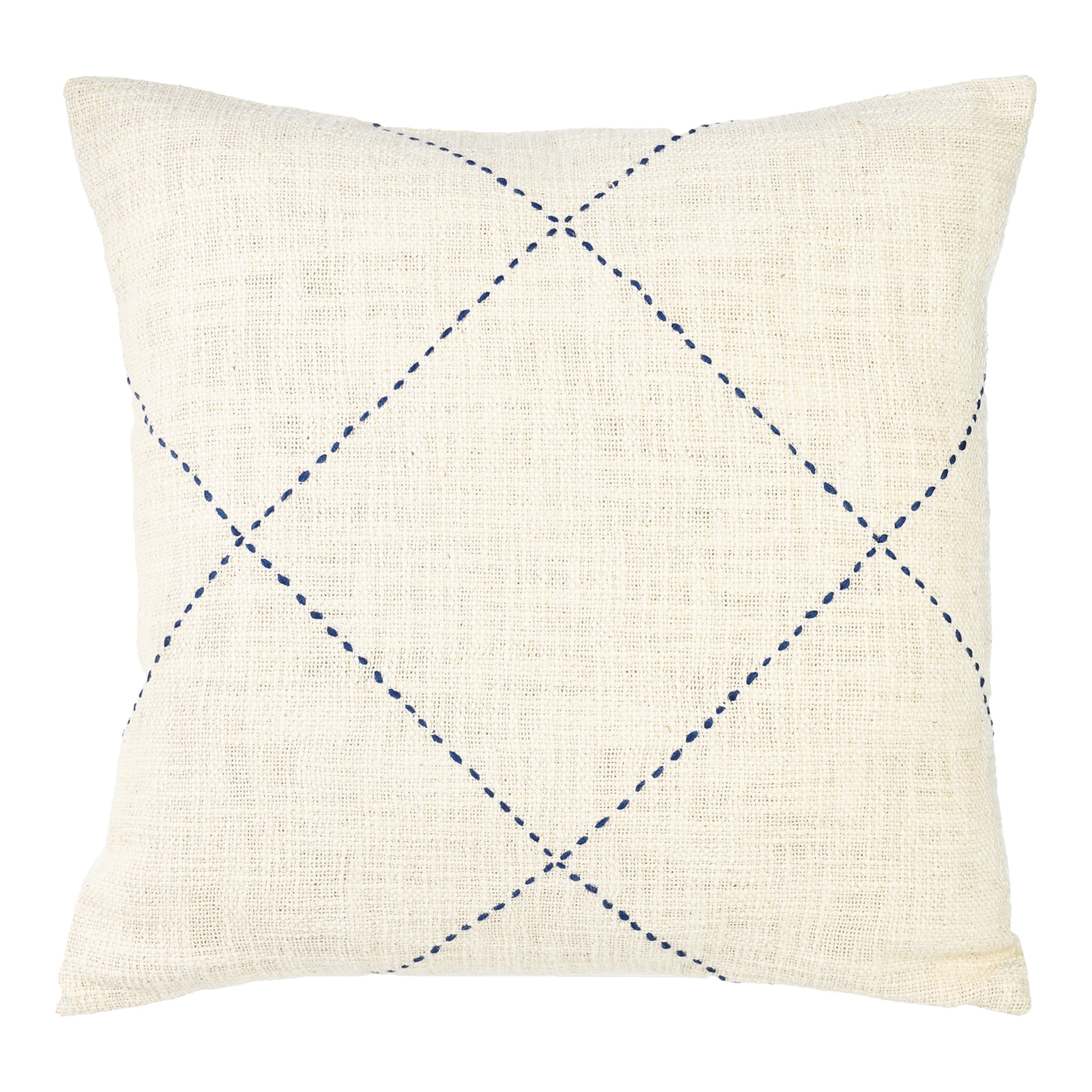 Kissenhülle DIAGONAL CHECK ca.45x4, blau günstig online kaufen