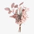 Bundel kunstbloemen Eucalyptus & Rozemarijn roze