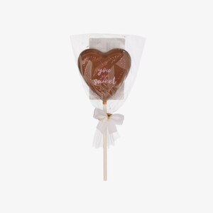 Schokoladen-Lolly Herz