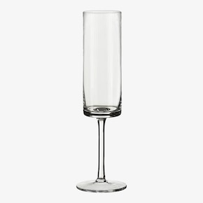 Riffel champagneglas
