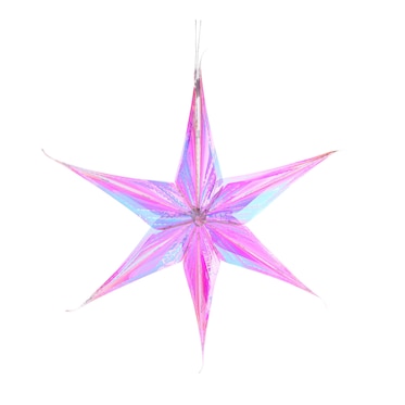 Pendentif décoratif étoile Holo