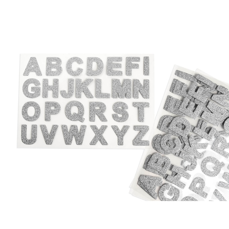 Sticker-Set ABC Glitter