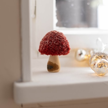 Sada dekoračných predmetov Mushroom Teddy