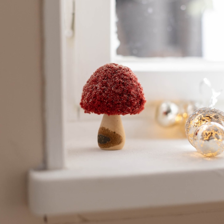 Sada dekoračných predmetov Mushroom Teddy