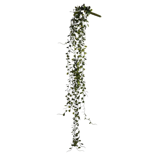Kunst-Blumenpick Minileaves, grün