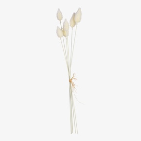 Bouquet de fleurs artificielles herbe de velours