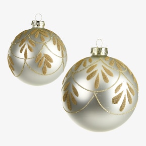 Glas-Weihnachtskugel-Set Sugar Ornament