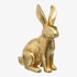 Dekofigur HASE GLAM ca.H9cm gold