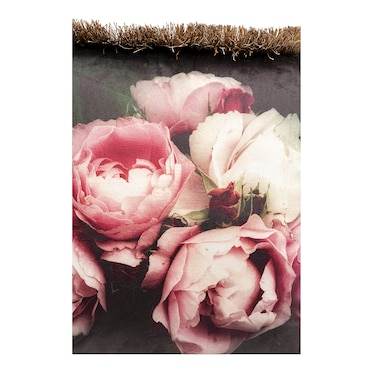 KARE Samt-Kissen Blush Roses