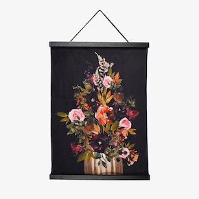 Deko-Wandbehang Vintage Flowers