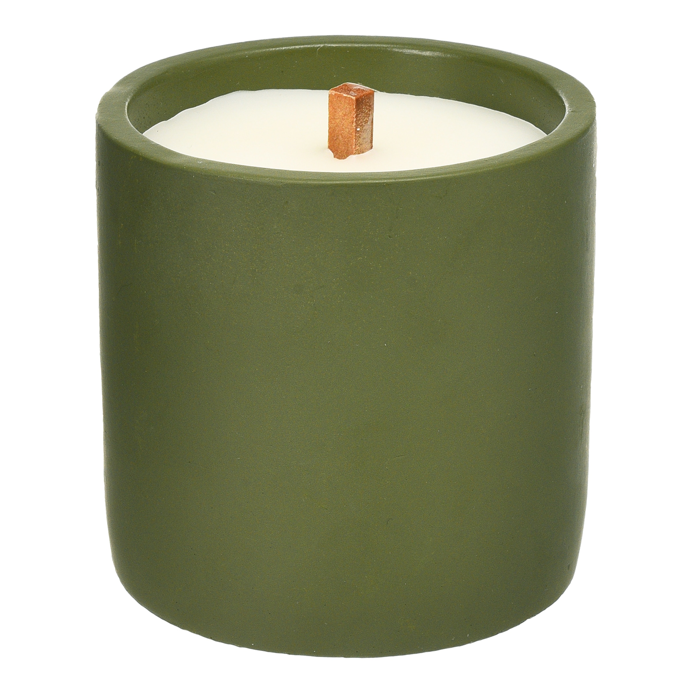 Duftkerze Citronella ca.10x10c, zartgrün günstig online kaufen