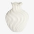 Vase Curves weiß