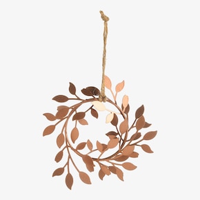 Pendentif décoratif Couronne de feuilles