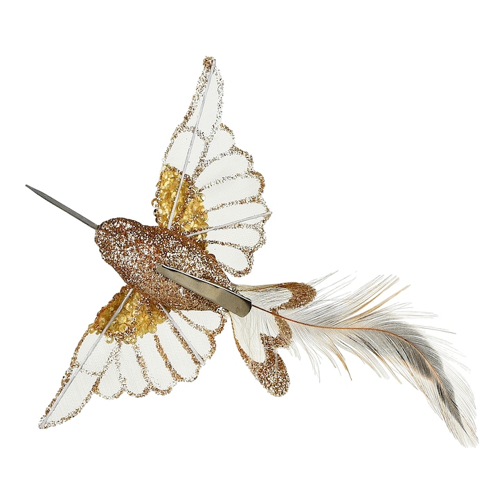 Deko-Figur Kolibri auf Clip