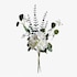 Kunst-Blumenbündel Bouquet weiß