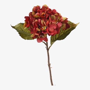 Kunstmatige stengelbloem hortensia