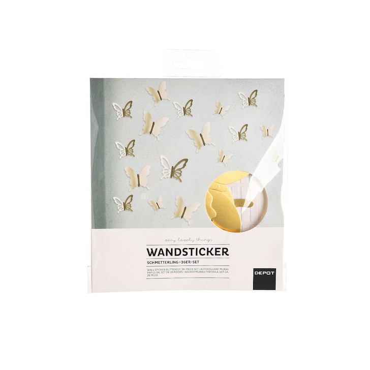 Wandsticker-Set Schmetterling