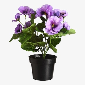Plante artificielle Flowery en pot