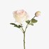 Kunst-Stielblume Rose creme