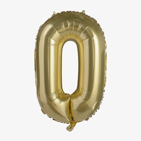 Folieballon XL nummer 0