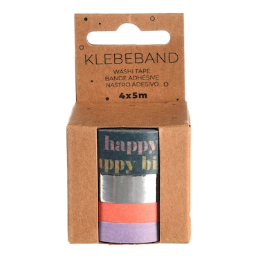 Klebeband-Set Happy Birthday