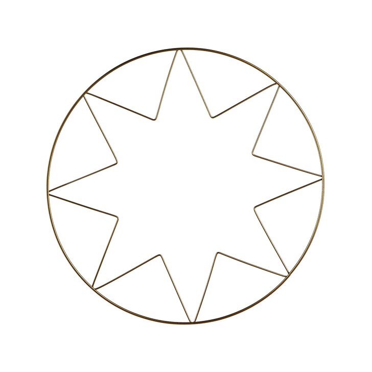 Kovový objekt Deco Star