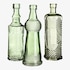 Vase Glas ca. D6xH16,5cm grün