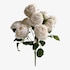 Kunstblumenbund Rosen offweiß