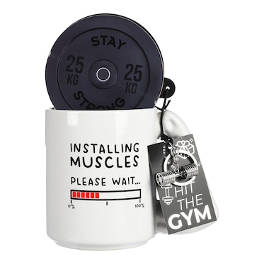 Geschenk-Set Tasse Gym