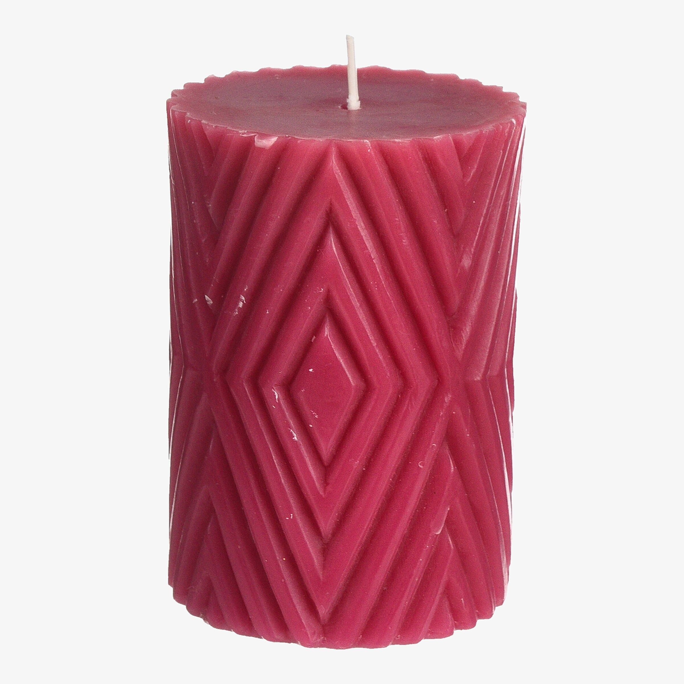 Cement Candle Herz outdoor Kerze Garten rosa grau verschieden Größen 1 Stück 