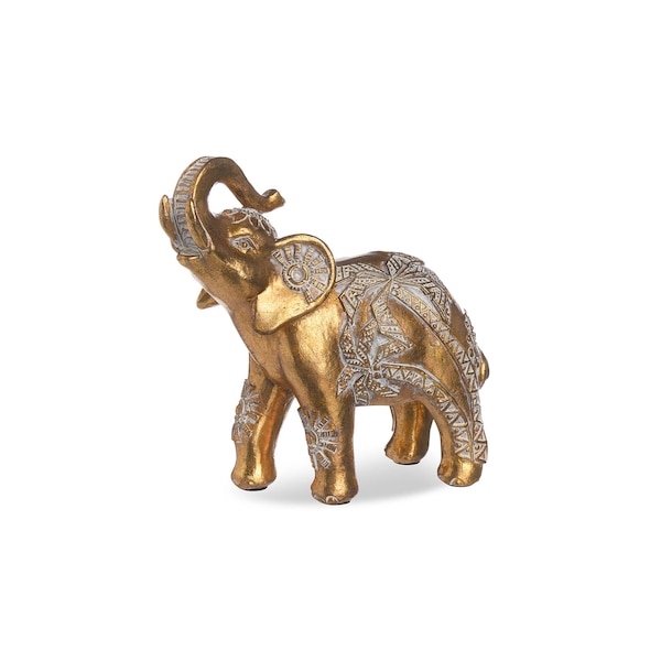 Deko-Objekt Elephant, gold