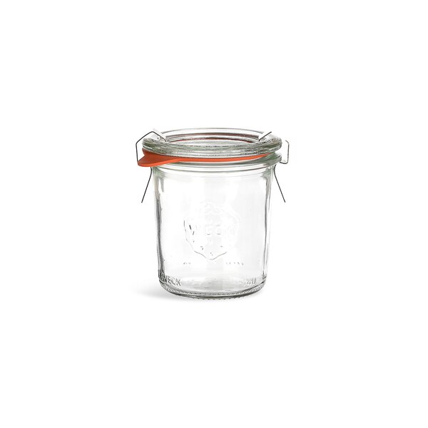 Mason jar, clear