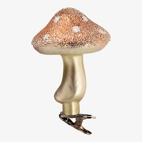 Decoratieve paddenstoel op clip