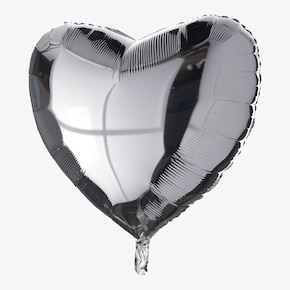 Ballon aluminium Coeur