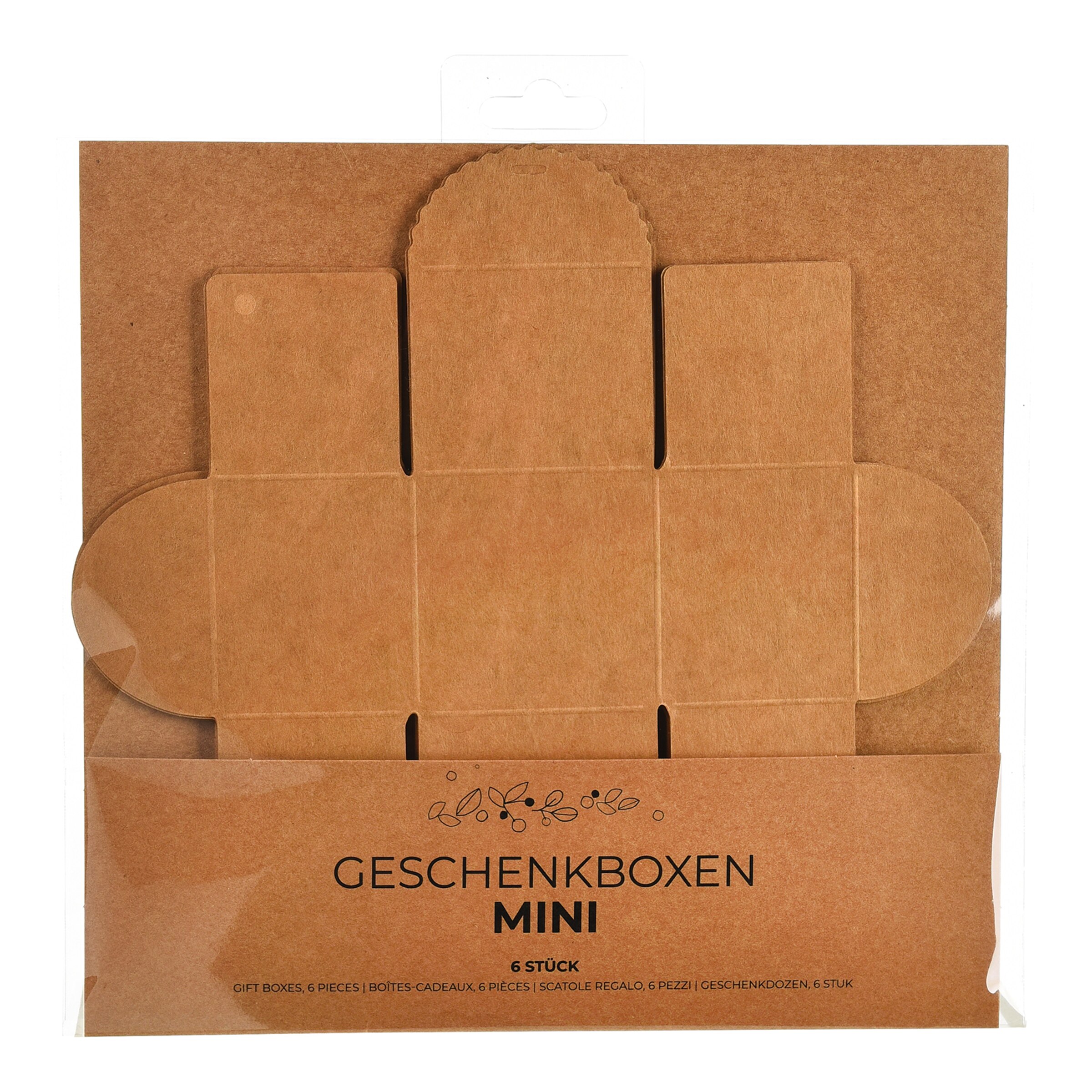 Mini-Geschenkboxen Natur | DEPOT