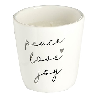 Voňavá sviečka Peace Love Joy
