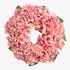Kunst krans hortensia oud roze