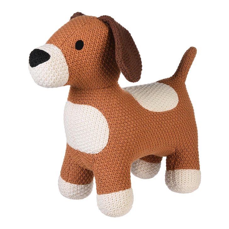 Tierspielzeug Kuscheltier-Hund 30 cm braun