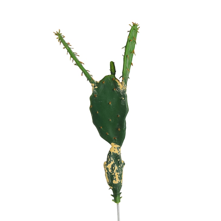 Kunst-Blumenpick Kaktus