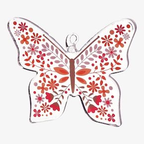 Glas-Deko-Anhänger Schmetterling