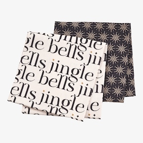 Dekorácie textílie Jingle Bells