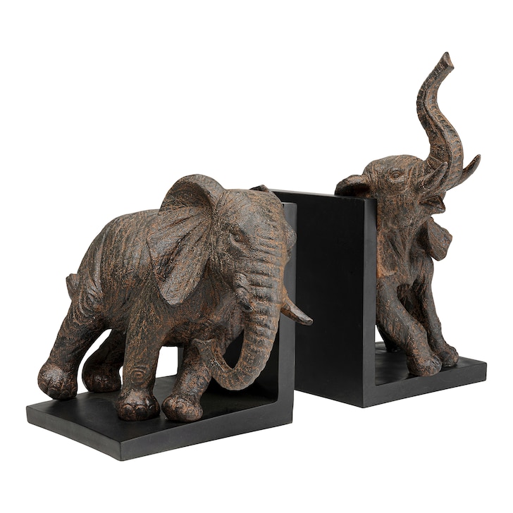 KARE Buchstützen-Set Elephants