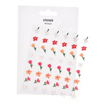 Sticker-Set Blume