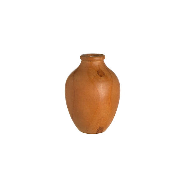 Deko-Vase, hellbraun