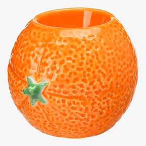 Teelichthalter Orange